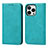 Funda de Cuero Cartera con Soporte Carcasa D04T para Apple iPhone 13 Pro