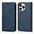 Funda de Cuero Cartera con Soporte Carcasa D04T para Apple iPhone 13 Pro Max