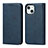 Funda de Cuero Cartera con Soporte Carcasa D04T para Apple iPhone 14