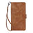 Funda de Cuero Cartera con Soporte Carcasa D10T para Samsung Galaxy S23 Ultra 5G