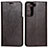 Funda de Cuero Cartera con Soporte Carcasa D13T para Samsung Galaxy S21 FE 5G