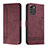 Funda de Cuero Cartera con Soporte Carcasa H01X para Nokia G60 5G