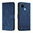 Funda de Cuero Cartera con Soporte Carcasa H01X para Realme C21Y