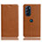 Funda de Cuero Cartera con Soporte Carcasa H02P para Motorola Moto Edge X30 5G