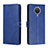 Funda de Cuero Cartera con Soporte Carcasa H02X para Nokia G30