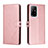 Funda de Cuero Cartera con Soporte Carcasa H02X para Oppo A94 5G