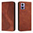 Funda de Cuero Cartera con Soporte Carcasa H03X para Motorola Moto Edge 30 Lite 5G