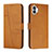 Funda de Cuero Cartera con Soporte Carcasa H03X para Nothing Phone 1