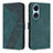 Funda de Cuero Cartera con Soporte Carcasa H04X para Huawei Honor X5 Plus