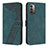 Funda de Cuero Cartera con Soporte Carcasa H04X para Nokia G11