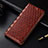 Funda de Cuero Cartera con Soporte Carcasa H05 para Apple iPhone 15