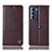 Funda de Cuero Cartera con Soporte Carcasa H10P para Motorola Moto Edge S30 5G