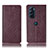 Funda de Cuero Cartera con Soporte Carcasa H15P para Motorola Moto Edge X30 5G