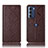 Funda de Cuero Cartera con Soporte Carcasa H19P para Motorola Moto Edge S30 5G