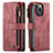 Funda de Cuero Cartera con Soporte Carcasa H27 para Apple iPhone 14 Pro Max