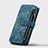 Funda de Cuero Cartera con Soporte Carcasa H28 para Apple iPhone 16 Pro Max