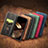 Funda de Cuero Cartera con Soporte Carcasa H29 para Apple iPhone 15