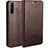 Funda de Cuero Cartera con Soporte Carcasa L01 para Huawei P Smart Pro (2019)