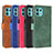 Funda de Cuero Cartera con Soporte Carcasa L01Z para Motorola Moto Edge 20 Lite 5G