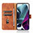 Funda de Cuero Cartera con Soporte Carcasa L01Z para Motorola Moto Edge S30 5G