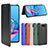 Funda de Cuero Cartera con Soporte Carcasa L02Z para Asus ZenFone 8 Flip ZS672KS