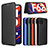 Funda de Cuero Cartera con Soporte Carcasa L02Z para Samsung Galaxy F62 5G