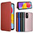 Funda de Cuero Cartera con Soporte Carcasa L02Z para Samsung Galaxy M13 4G