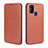 Funda de Cuero Cartera con Soporte Carcasa L02Z para Samsung Galaxy M21s