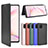 Funda de Cuero Cartera con Soporte Carcasa L02Z para Samsung Galaxy Note 10 Lite