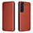 Funda de Cuero Cartera con Soporte Carcasa L02Z para Samsung Galaxy S21 FE 5G