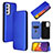 Funda de Cuero Cartera con Soporte Carcasa L02Z para Samsung Galaxy S23 FE 5G