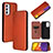 Funda de Cuero Cartera con Soporte Carcasa L02Z para Samsung Galaxy S23 FE 5G