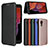 Funda de Cuero Cartera con Soporte Carcasa L02Z para Samsung Galaxy XCover 5 SM-G525F