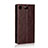 Funda de Cuero Cartera con Soporte Carcasa L03 para Sony Xperia XZ1 Compact