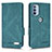 Funda de Cuero Cartera con Soporte Carcasa L03Z para Motorola Moto G31