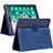 Funda de Cuero Cartera con Soporte Carcasa L04 para Apple iPad 10.2 (2021)