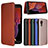 Funda de Cuero Cartera con Soporte Carcasa L04Z para Samsung Galaxy XCover 5 SM-G525F