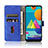 Funda de Cuero Cartera con Soporte Carcasa L05Z para Samsung Galaxy M02