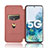 Funda de Cuero Cartera con Soporte Carcasa L06Z para Samsung Galaxy S20 Lite 5G