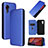 Funda de Cuero Cartera con Soporte Carcasa L06Z para Samsung Galaxy XCover 5 SM-G525F