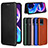 Funda de Cuero Cartera con Soporte Carcasa L07Z para Realme 8 Pro