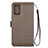 Funda de Cuero Cartera con Soporte Carcasa L08 para Samsung Galaxy S20 Plus