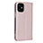 Funda de Cuero Cartera con Soporte Carcasa L09 para Apple iPhone 12