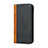 Funda de Cuero Cartera con Soporte Carcasa L12 para Apple iPhone 13 Pro Max