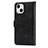 Funda de Cuero Cartera con Soporte Carcasa L15 para Apple iPhone 13