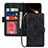 Funda de Cuero Cartera con Soporte Carcasa L15 para Apple iPhone 15