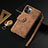 Funda de Cuero Cartera con Soporte Carcasa L17 para Apple iPhone 13 Pro Max