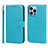 Funda de Cuero Cartera con Soporte Carcasa L19 para Apple iPhone 14 Pro Max