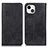 Funda de Cuero Cartera con Soporte Carcasa L26 para Apple iPhone 15