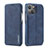 Funda de Cuero Cartera con Soporte Carcasa LC1 para Apple iPhone 13